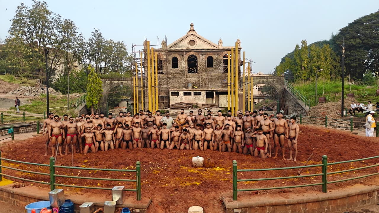 The Khasbagh Maidan Akhara got a new lease of life